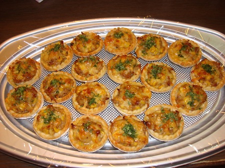 餐盤鮪魚塔